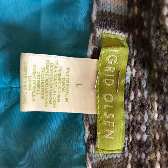 Sigrid Olsen sweater coat - Picture 2 of 3